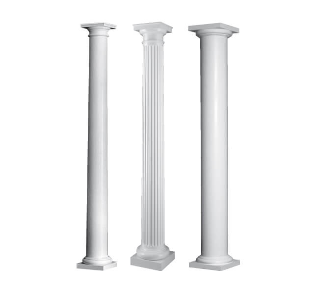 PermaCast® Round Porch Columns