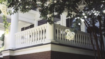 Porch with Balustrade System